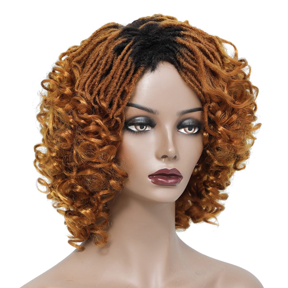 Cuteworld.ca 27 curly tip Stylish dreadlock wig