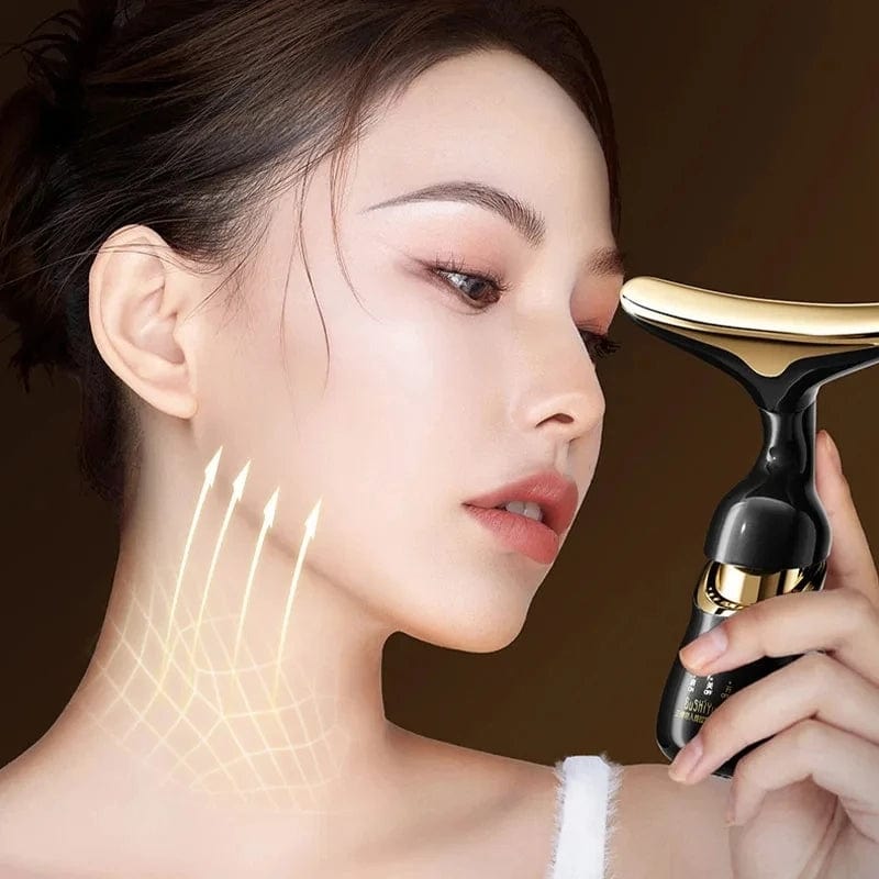 Cuteworld.ca Black 3 in 1 Face Massager