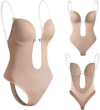 Cuteworld.ca Plunge Backless Body Shaper