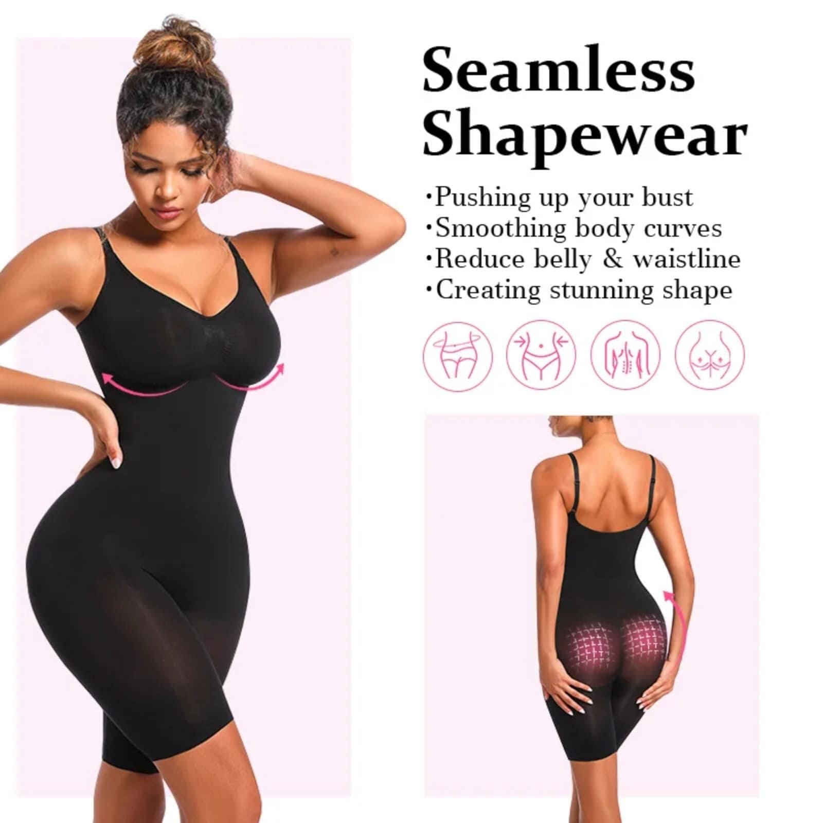 Cuteworld.ca Seamless compression body shaper