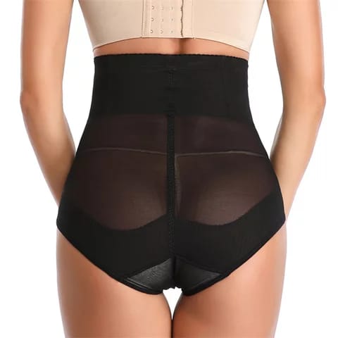 High Waist Cross Compression Abs Shaping Panty Body Shaper Butt Lifter  Underwear