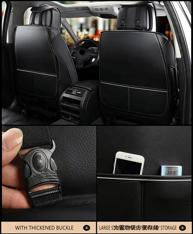 Cuteworld.ca Pink black Luxury five seater car seat.Cover