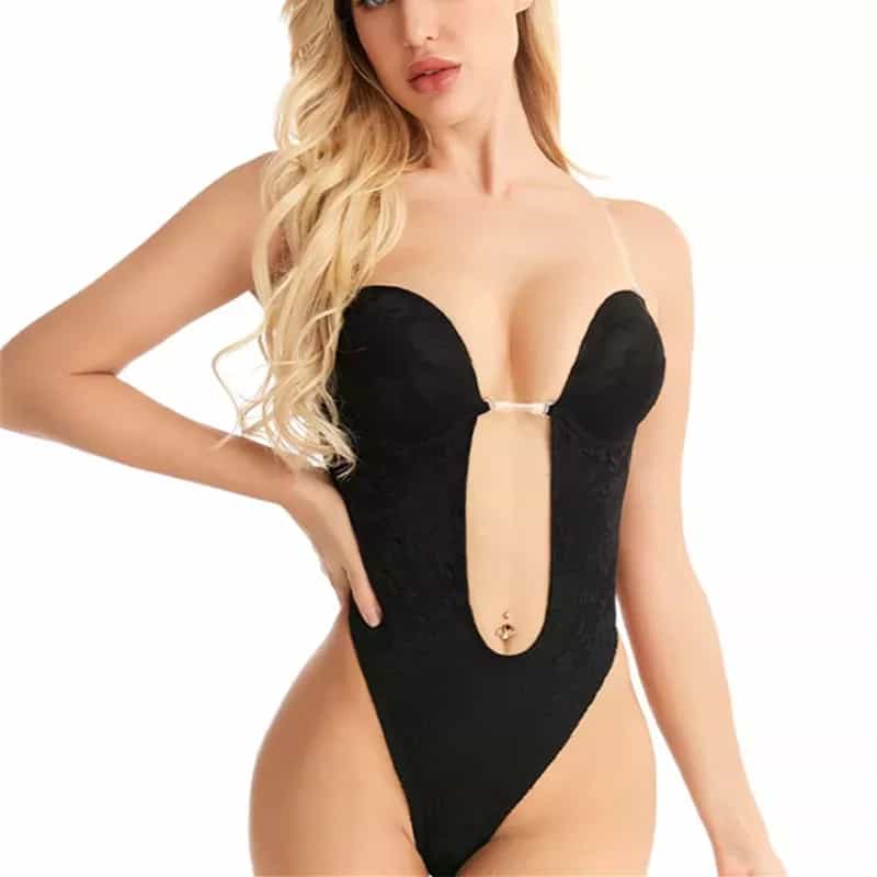 Cuteworld.ca Plunge Backless Body Shaper
