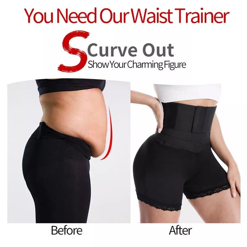 Cuteworld.ca shapewear TWO IN ONE SHAPER WITH WRAP