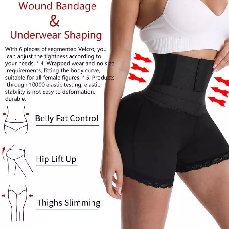 Cuteworld.ca shapewear TWO IN ONE SHAPER WITH WRAP